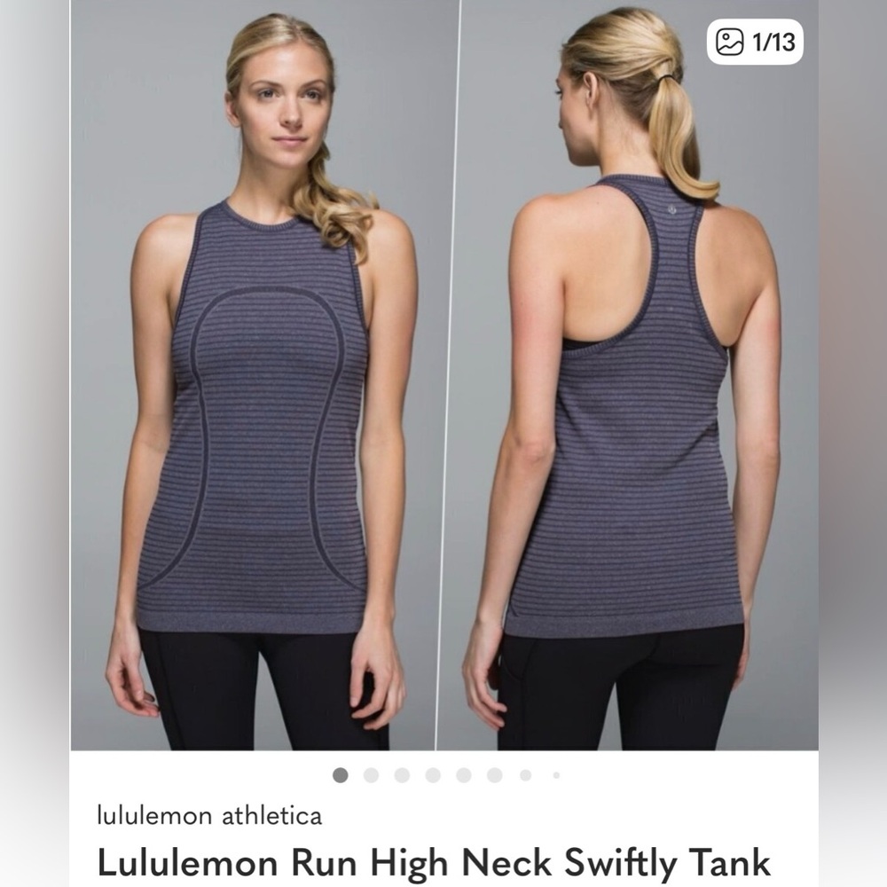 Lululemon high neck Swiftly tank